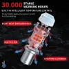BAU15S PY21W LED Turn Signal Bulbs CanBus-Ready Amber | T3 Series
