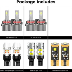 Custom Engineered for 2020-2026 Chevrolet Silverado HD 2500/3500 WT LT Custom LED Bulbs Upgrade | Tested and Verified