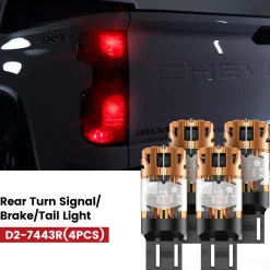 Custom Engineered for 2020-2026 Chevrolet Silverado HD 2500/3500 WT LT Custom LED Bulbs Upgrade | Tested and Verified