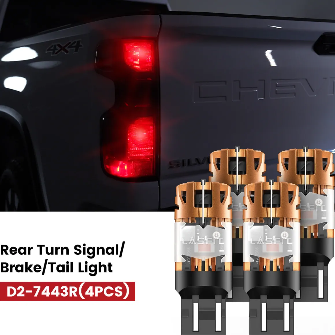 Custom Engineered for 2020-2026 Chevrolet Silverado HD 2500/3500 WT LT Custom LED Bulbs Upgrade | Tested and Verified