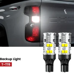Custom Engineered for 2020-2026 Chevrolet Silverado HD 2500/3500 WT LT Custom LED Bulbs Upgrade | Tested and Verified