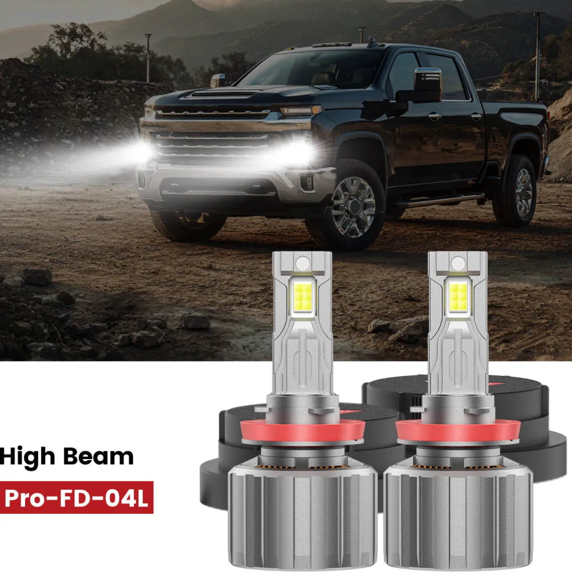 Custom Engineered for 2020-2026 Chevrolet Silverado HD 2500/3500 WT LT Custom LED Bulbs Upgrade | Tested and Verified