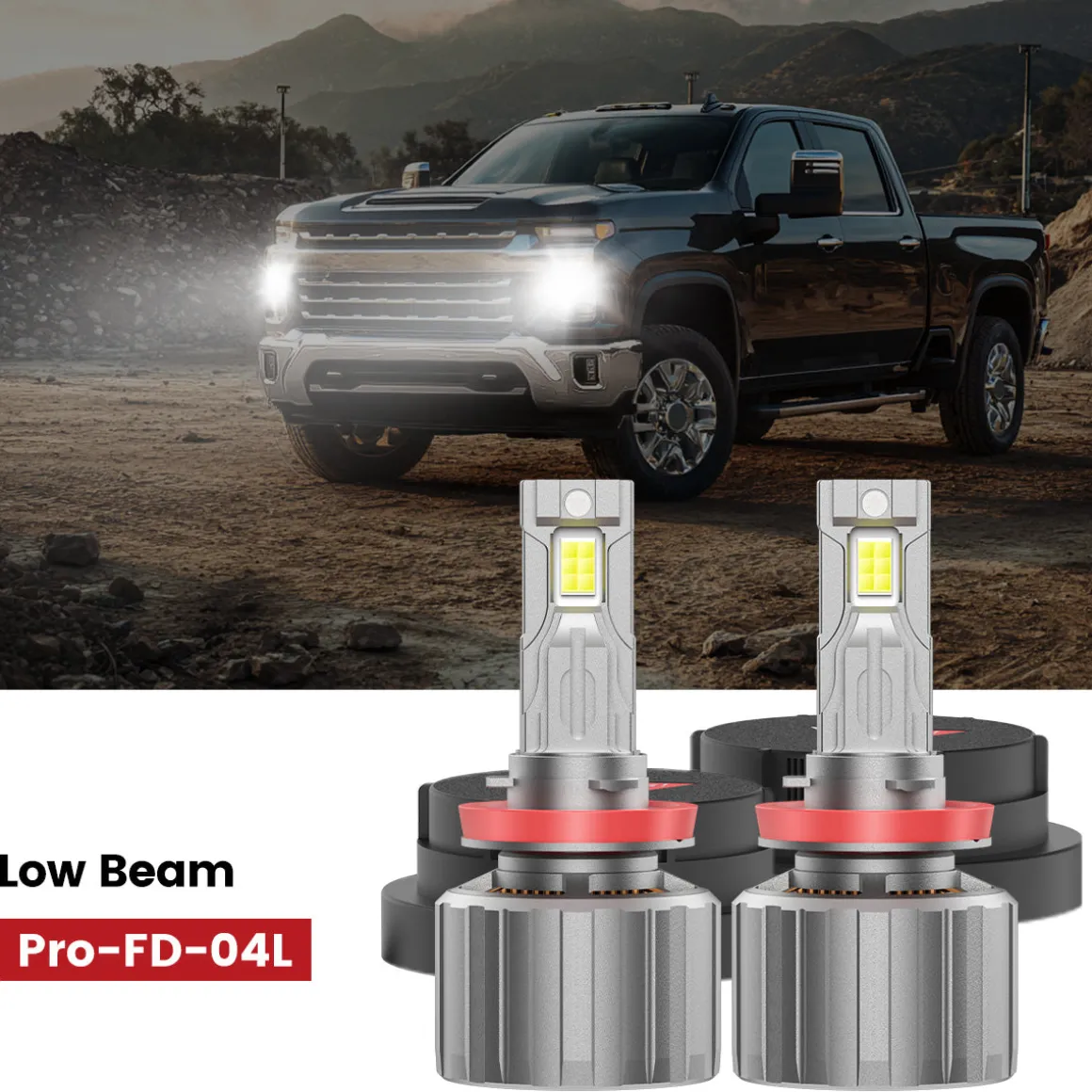 Custom Engineered for 2020-2026 Chevrolet Silverado HD 2500/3500 WT LT Custom LED Bulbs Upgrade | Tested and Verified