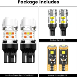 Custom Engineered for 2020-2026 Chevrolet Silverado HD 2500/3500 WT LT Custom LED Bulbs Upgrade | Tested and Verified
