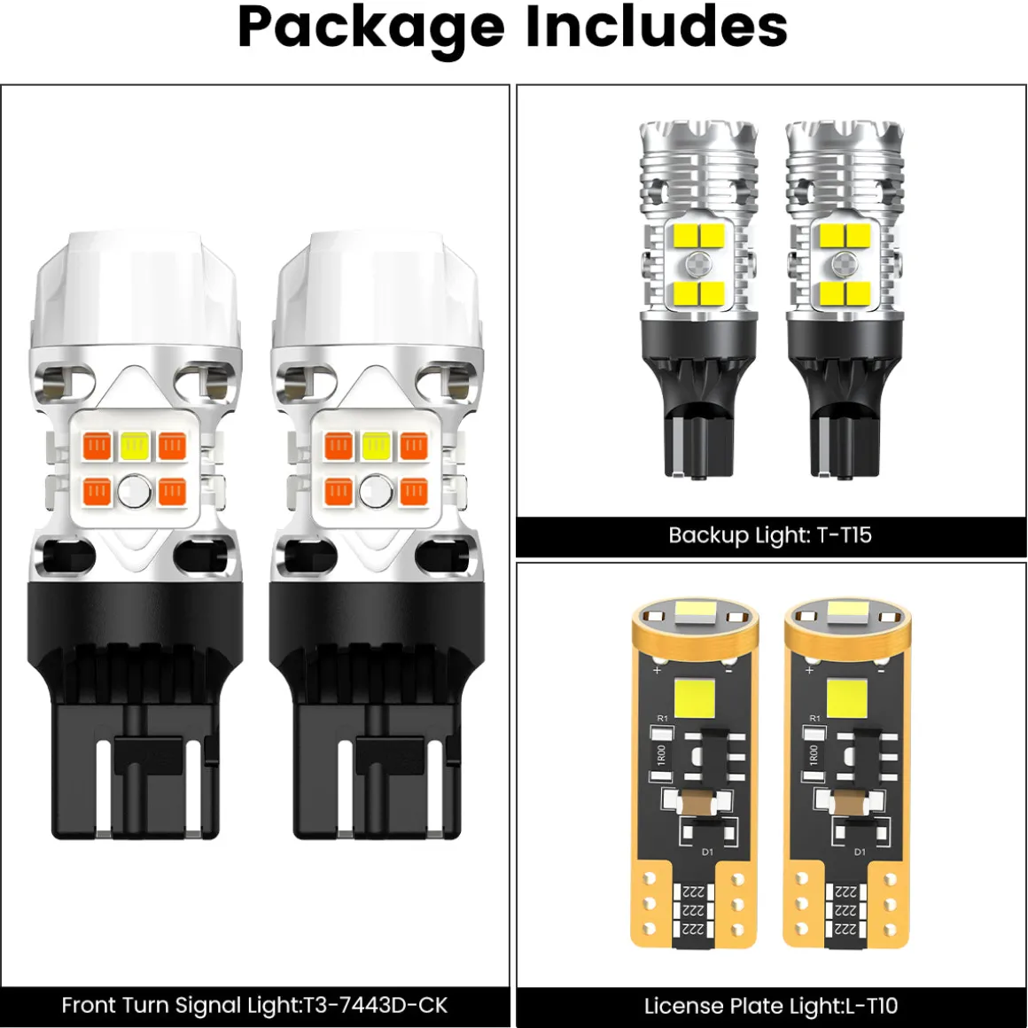 Custom Engineered for 2020-2026 Chevrolet Silverado HD 2500/3500 WT LT Custom LED Bulbs Upgrade | Tested and Verified