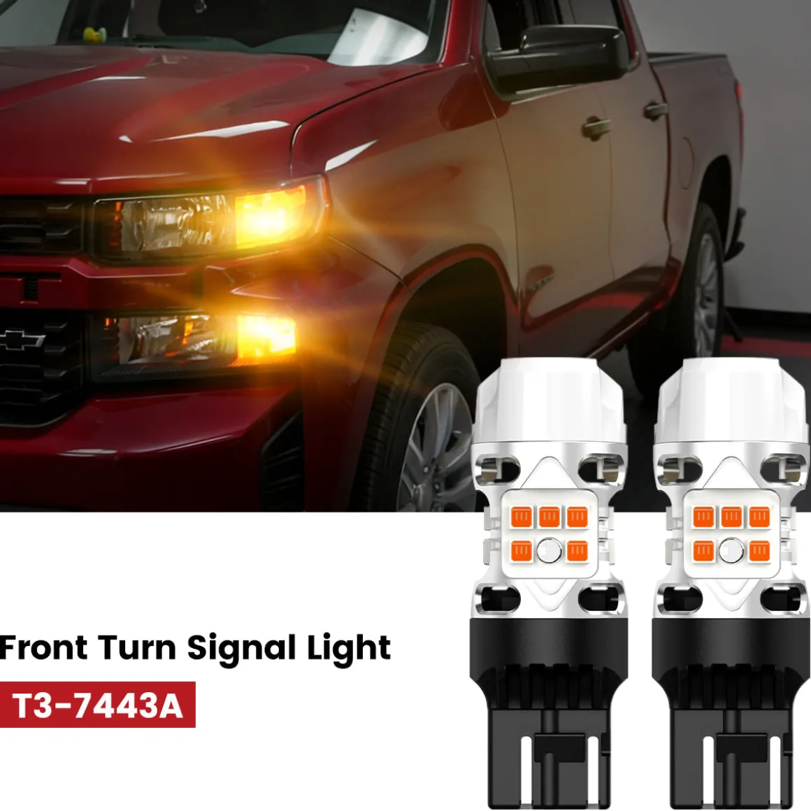Custom Engineered for 2022 Chevrolet Silverado 1500 LED Bulbs Upgrade