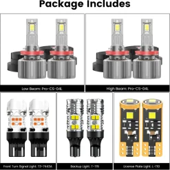 Custom Engineered for 2022 Chevrolet Silverado 1500 LED Bulbs Upgrade