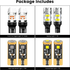 Custom Engineered for 2022 Chevrolet Silverado 1500 LED Bulbs Upgrade