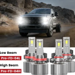 Custom Engineered for 2023-2025 Ford Chassis Cab F-350/450/550 LED Bulbs Upgrade