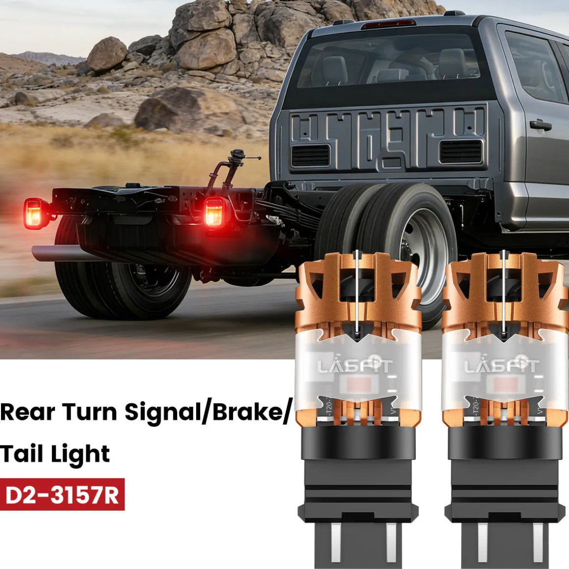 Custom Engineered for 2023-2025 Ford Chassis Cab F-350/450/550 LED Bulbs Upgrade