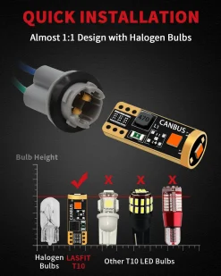 Custom Engineered for 2013-2016 Ford Escape LED Bulbs Upgrade