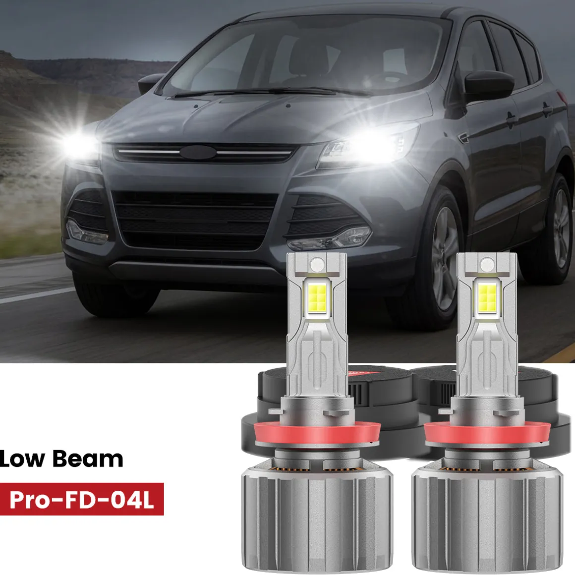 Custom Engineered for 2013-2016 Ford Escape LED Bulbs Upgrade