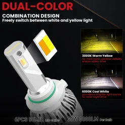 Custom Engineered for 2013-2016 Ford Escape LED Bulbs Upgrade