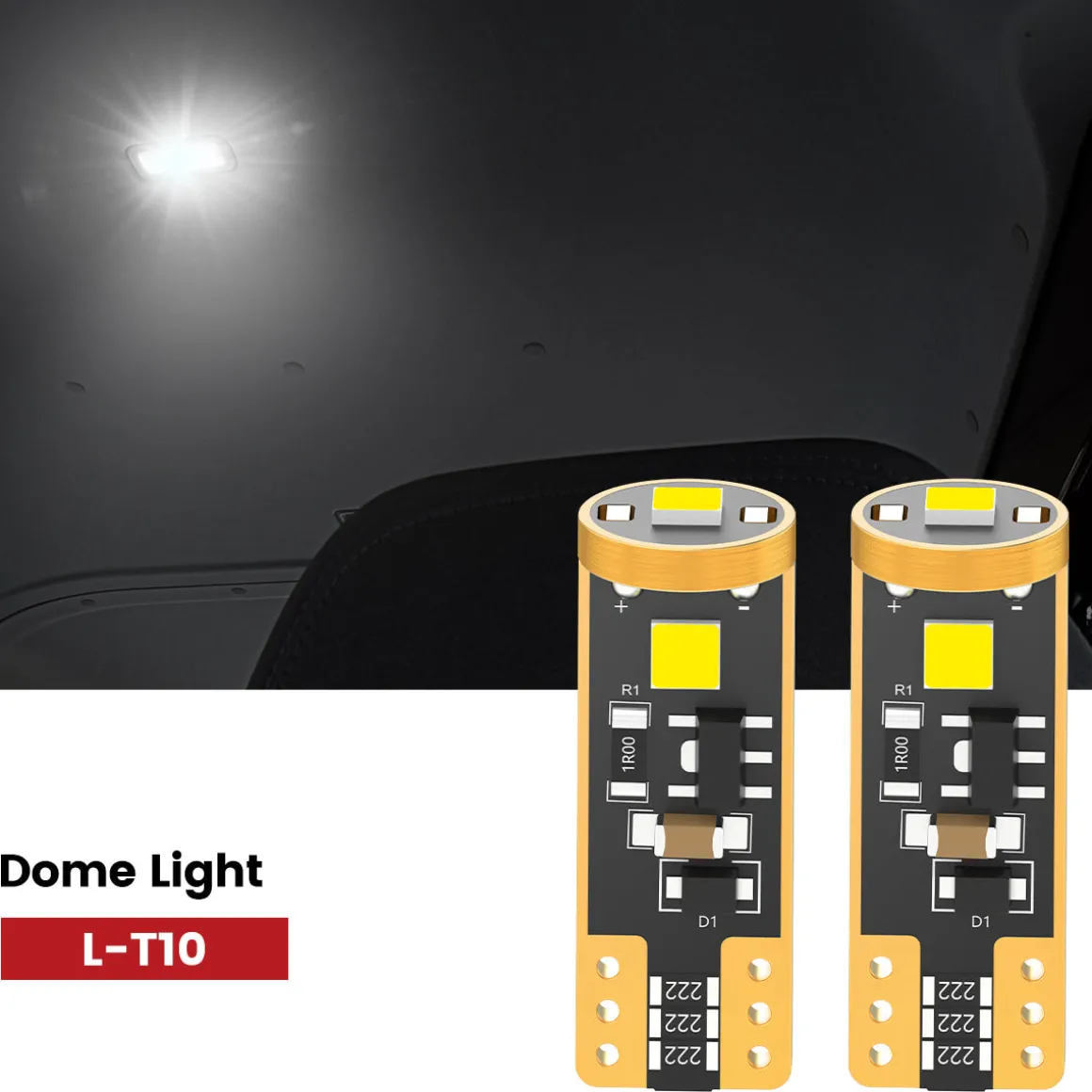 Custom Engineered for 2015-2025 Ford Transit-150/250/350 LED Bulbs Upgrade | Tested and Verified