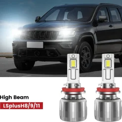 Custom Engineered for 2017-2022 Jeep Grand Cherokee LED Bulbs Upgrade | Tested and Verified
