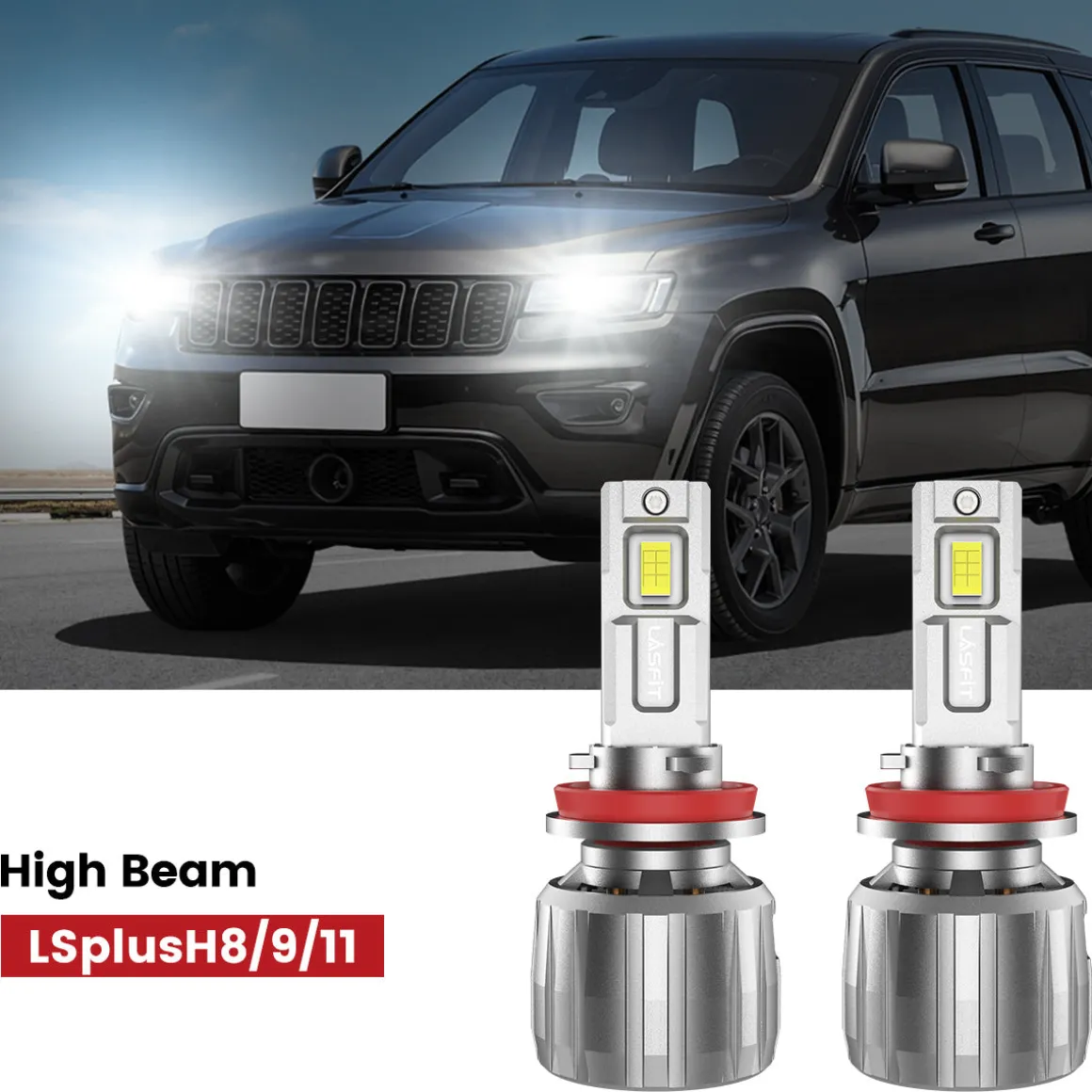 Custom Engineered for 2017-2022 Jeep Grand Cherokee LED Bulbs Upgrade | Tested and Verified