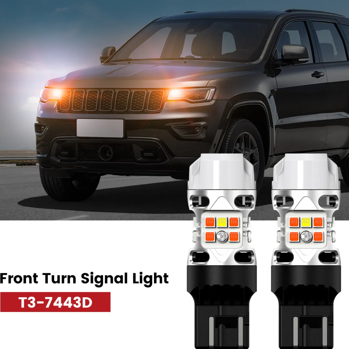 Custom Engineered for 2017-2022 Jeep Grand Cherokee LED Bulbs Upgrade | Tested and Verified