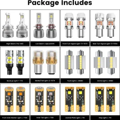 Custom Engineered for 2019-2021 Kia Forte LED Bulbs Upgrade | Tested and Verified