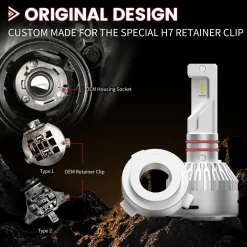 Custom Engineered for 2019-2021 Kia Forte LED Bulbs Upgrade | Tested and Verified