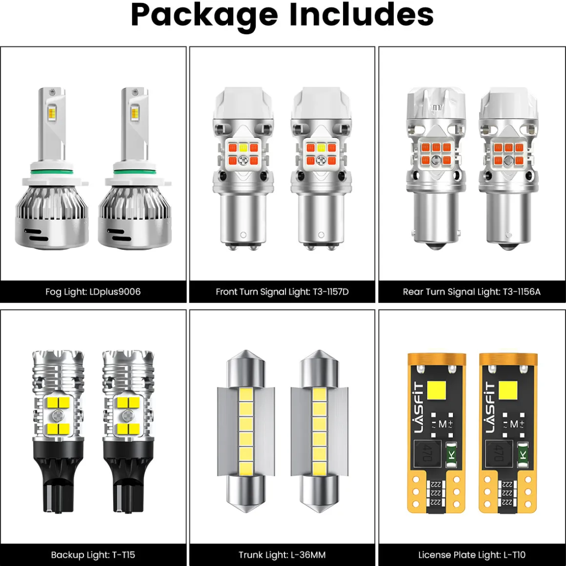 Custom Engineered for 2019-2021 Kia Forte LED Bulbs Upgrade | Tested and Verified