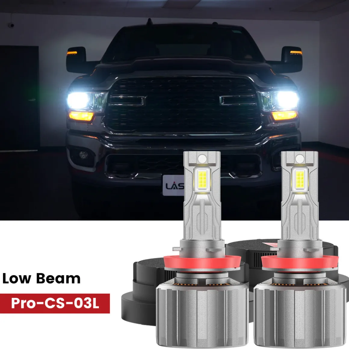 Custom Engineered for 2019-2024 Ram HD 2500/3500 LED Bulbs Upgrade | Tested and Verified