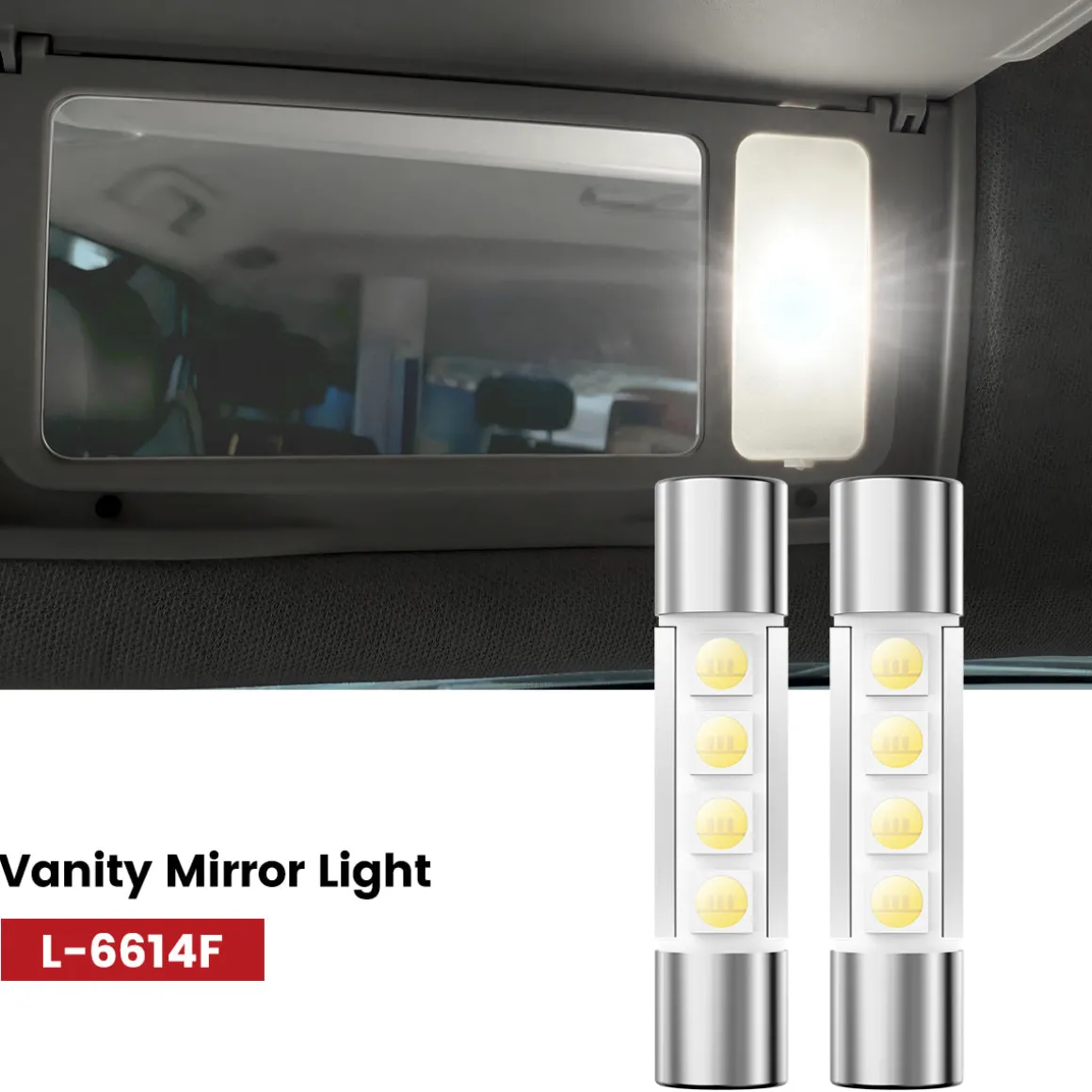 Custom Engineered for 2014-2017 Toyota Tundra LED Bulbs Upgrade