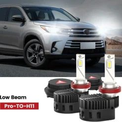 Custom Engineered for 2017-2019 Toyota Highlander LED Bulbs Upgrade | Tested and Verified