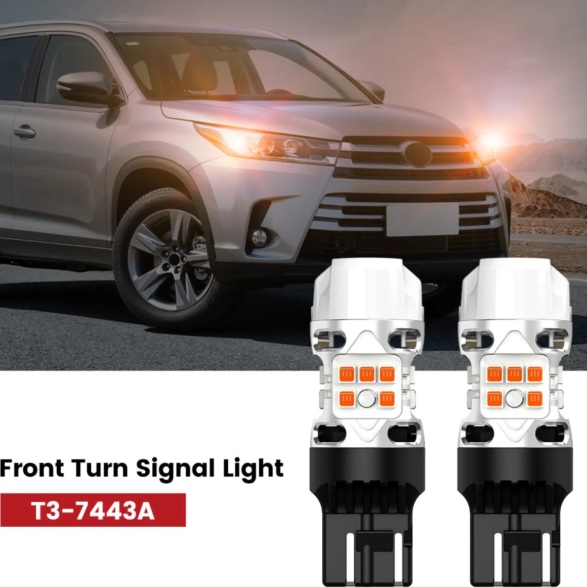Custom Engineered for 2017-2019 Toyota Highlander LED Bulbs Upgrade | Tested and Verified