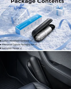 Custom-Fit Windshield Sun Shade Umbrella for 2016-2026 Toyota Tacoma