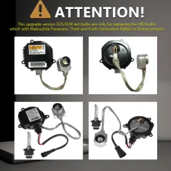 D2S/D2R LED Conversion Kit for Nissan & Infiniti - Plug & Play | Pro Series