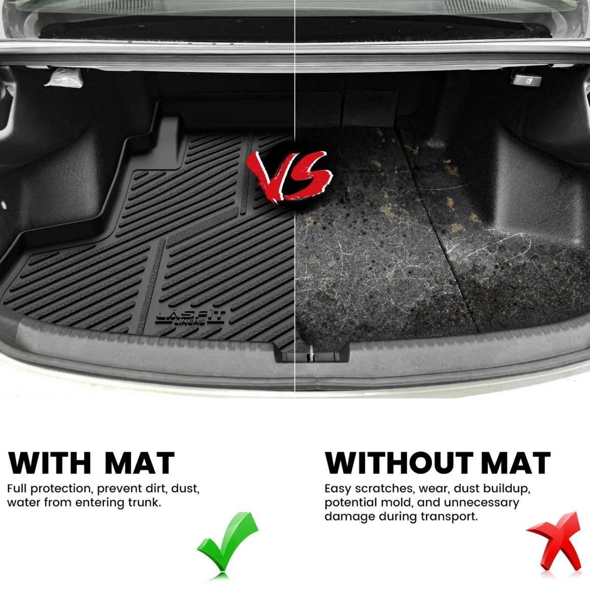 Fit for 2021-2025 Acura TLX Floor Mats or Cargo Mat