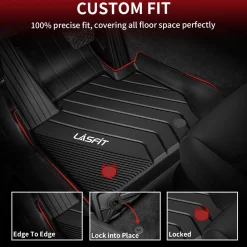 Fit for 2017-2023 BMW 5 Series Floor Mats or Cargo Mat, for 530i 540i 540d m550i, Not Fit GT