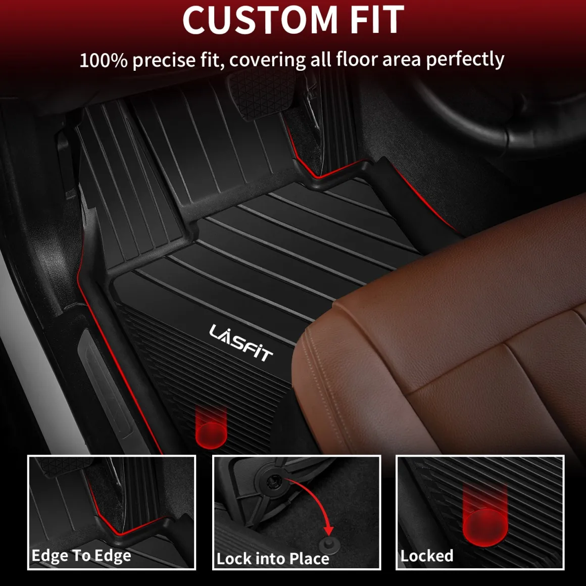 Fit for 2015-2019 BMW X6 Floor Mats