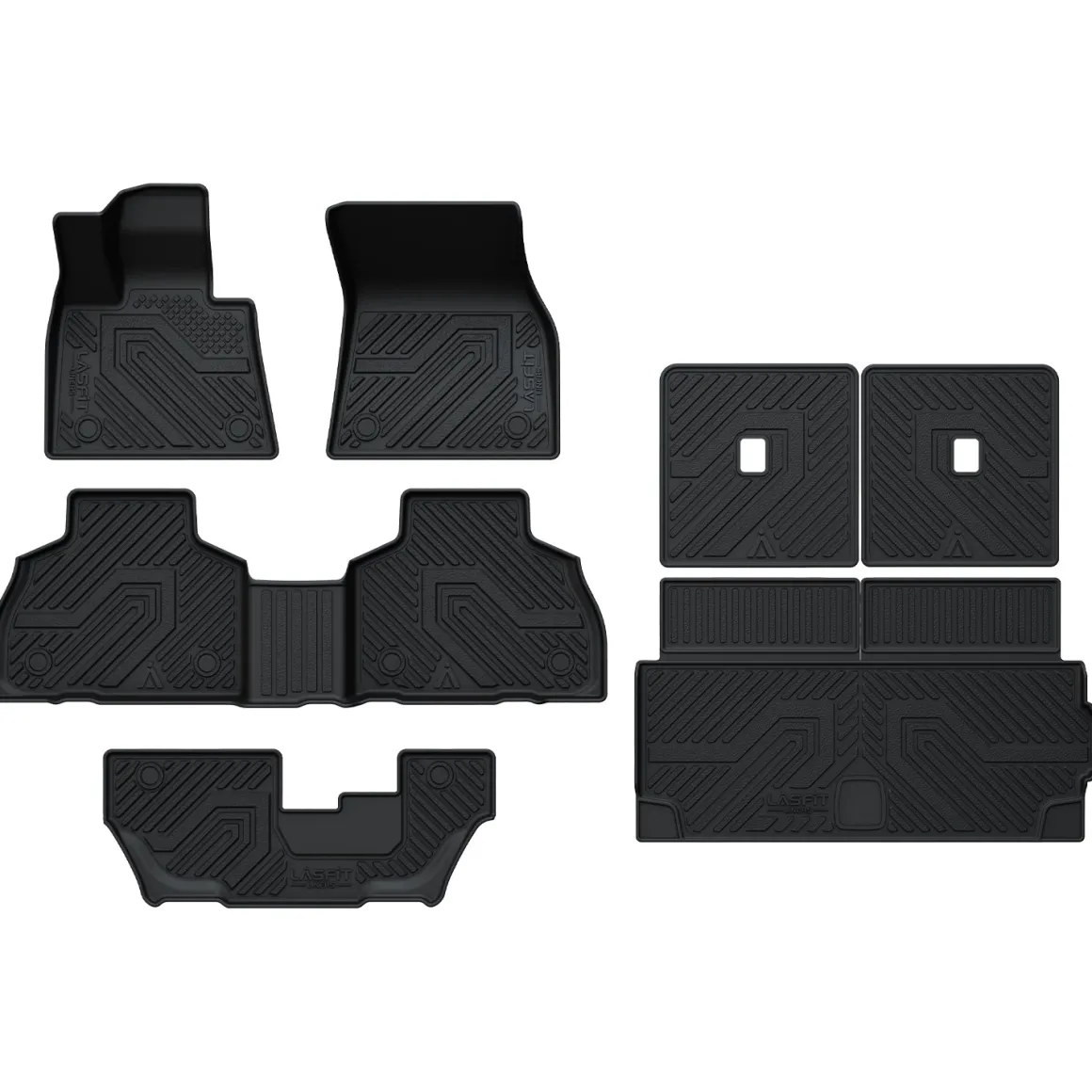 Fit for 2019-2027 BMW X7 Floor Mats, Fit 7 Seats Only, Not Fit 6 Seats