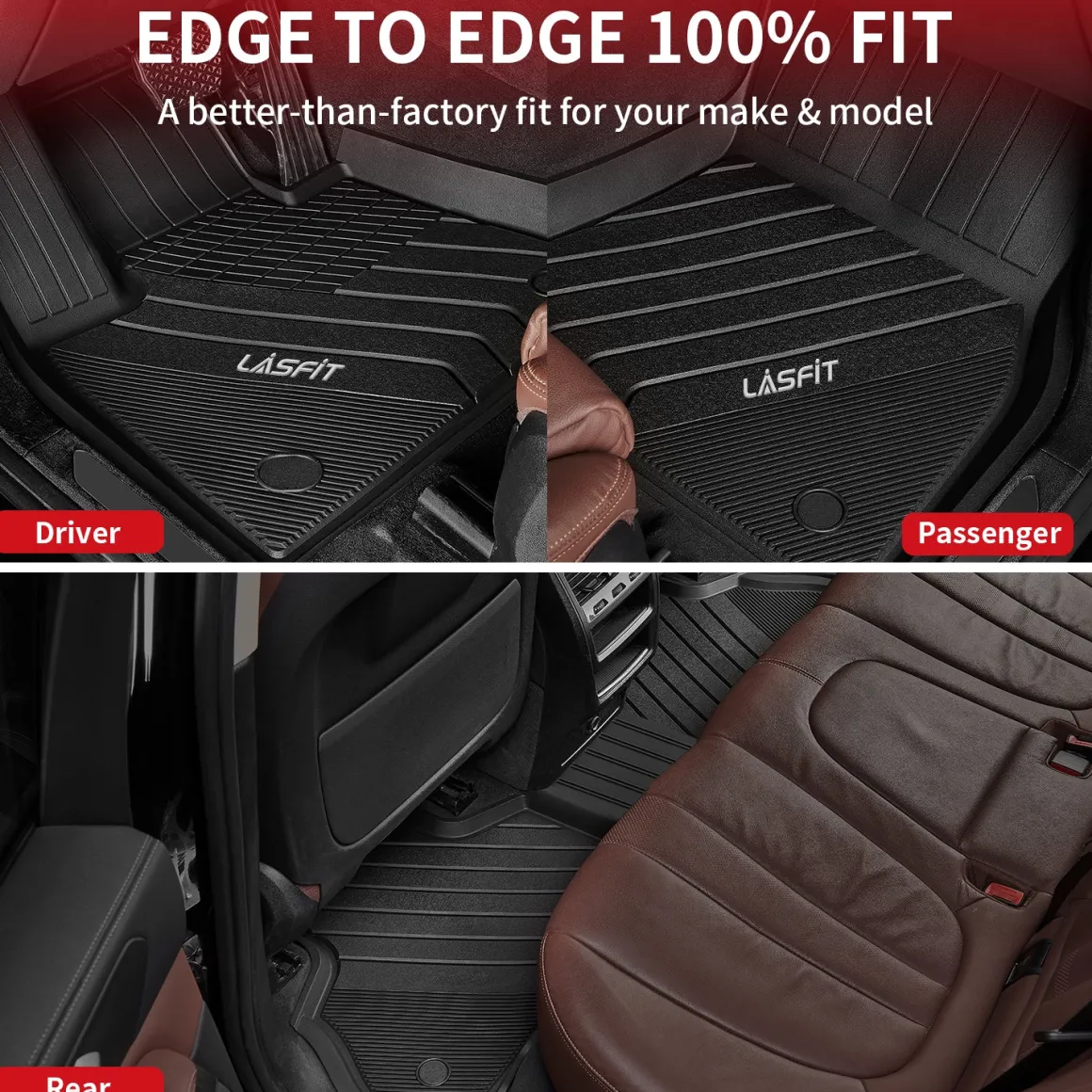 Fit for 2019-2027 BMW X7 Floor Mats, Fit 7 Seats Only, Not Fit 6 Seats