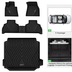Fit for 2019-2026 BMW X5 Floor Mats or Cargo Mat, Fit 5-seater Only