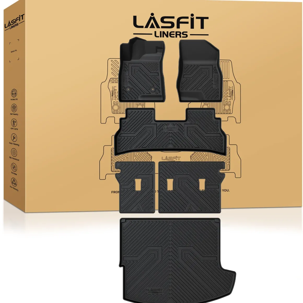 Fit for 2024-2026 Buick Envista Floor Mats & Seatback & Cargo Mat