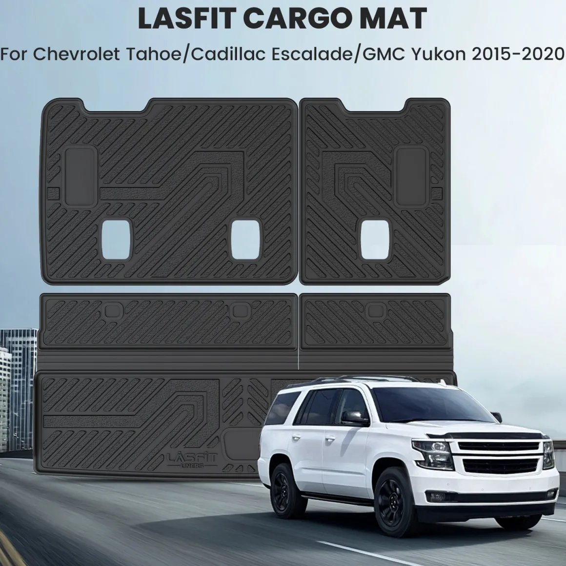 Fit for 2015-2020 Cadillac Escalade Custom Seatback & Cargo Mat Only
