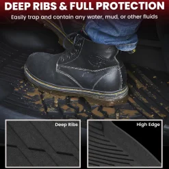 Fit for 2021–2026 Cadillac Escalade ESV Floor & Cargo Mats Protection Set, Not Fit Executive Seats