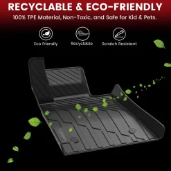 Fit for 2021–2026 Cadillac Escalade ESV Floor & Cargo Mats Protection Set, Not Fit Executive Seats