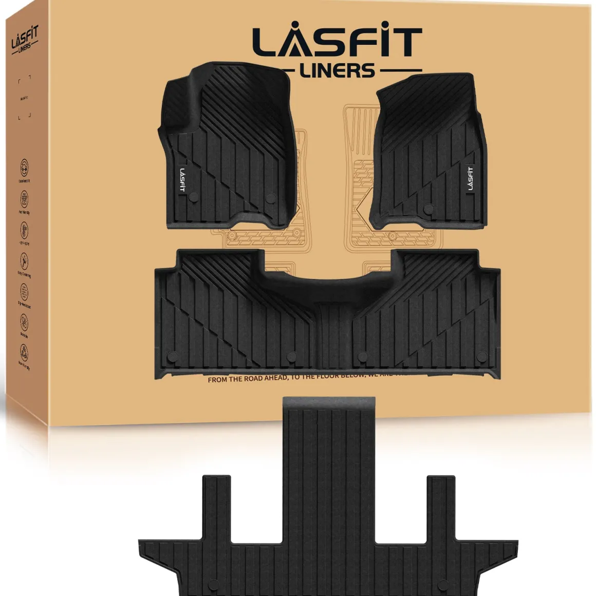 Fit for 2021–2026 Cadillac Escalade ESV Individual Floor Mats or Cargo Mats