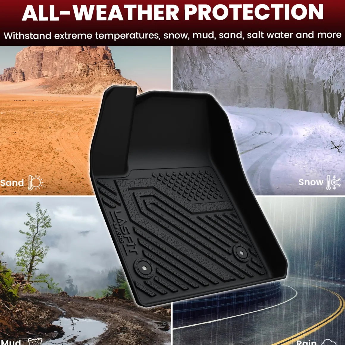 Fit for 2024-2026 Chevrolet Blazer EV Floor Mats & Cargo Mat