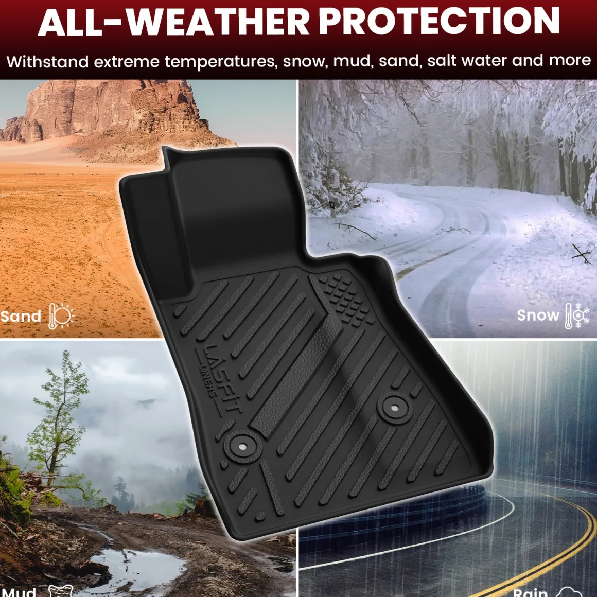 Fit for 2016-2024 Chevrolet Camaro Floor Mats