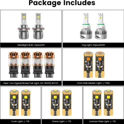 Fit for 2010-2013 Chevrolet Camaro The Brightest LED Bulbs Upgrade