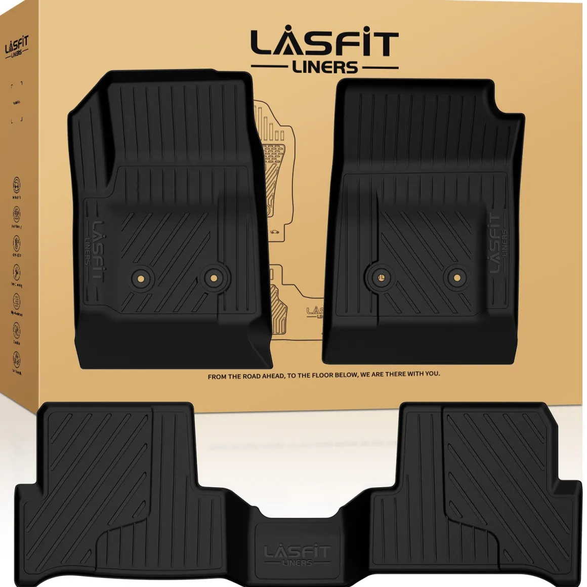 Fit for 2015-2022 Chevrolet Colorado Floor Mats, Fit Carpet Floor Only