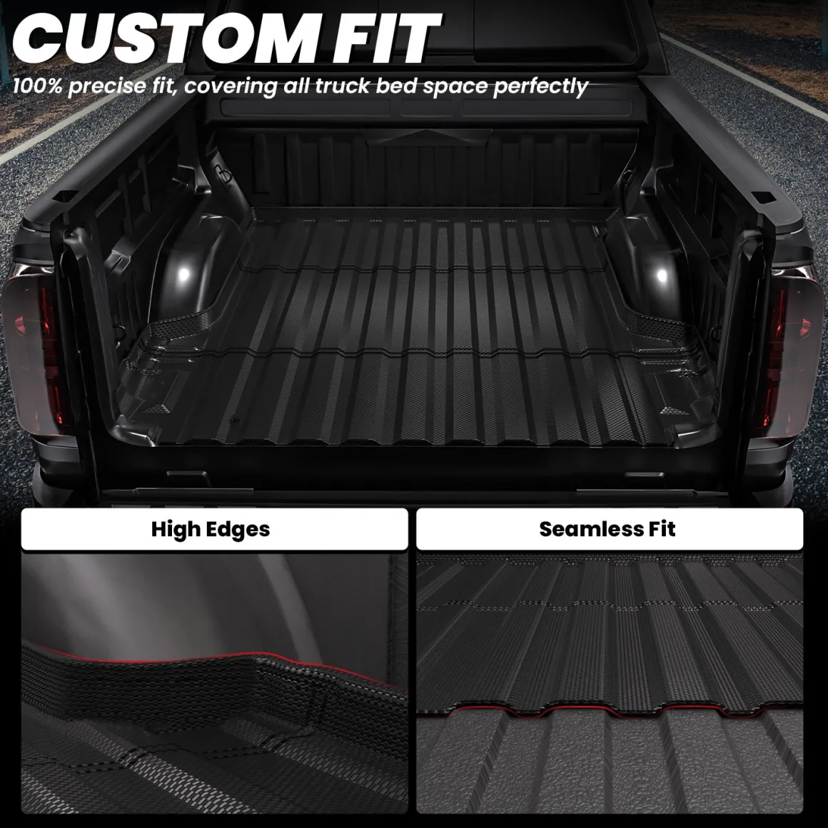 Fit for 2015-2022 Chevrolet Colorado 5.1FT Short Bed Mat or Tailgate Mat