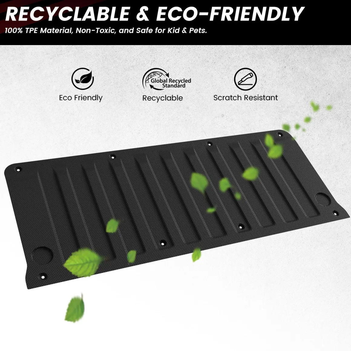 Fit for 2023-2026 Chevrolet Colorado Heavy Duty Bed Mat or Tailgate Mat, Not Fit Drop-in Liners
