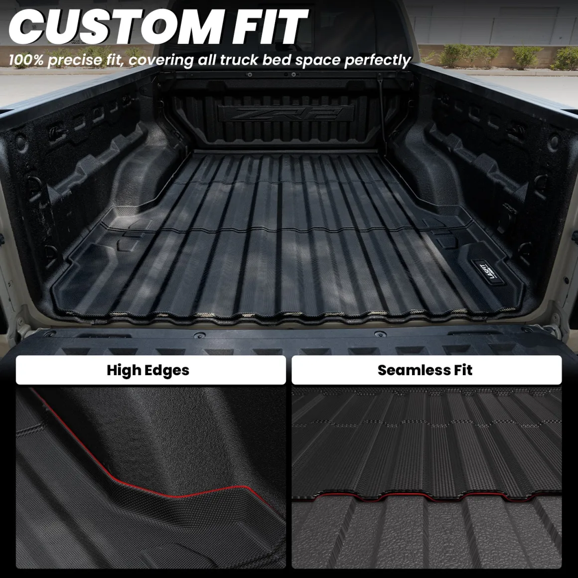 Fit for 2023-2026 Chevrolet Colorado Heavy Duty Bed Mat or Tailgate Mat, Not Fit Drop-in Liners