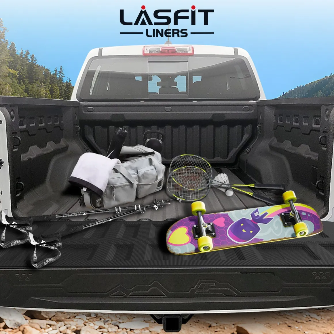 Fit for 2023-2026 Chevrolet Colorado Heavy Duty Bed Mat or Tailgate Mat, Not Fit Drop-in Liners