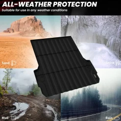 Fit for 2023-2026 Chevrolet Colorado Heavy Duty Bed Mat or Tailgate Mat, Not Fit Drop-in Liners